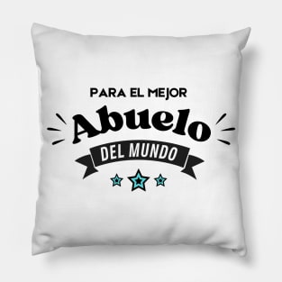 Para el mejor Abuelo del mundo. Idea de regalo para papá en su día. Día del Padre Pillow