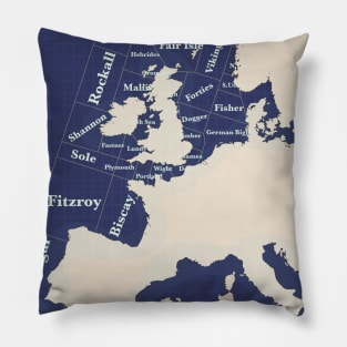 Shipping Forecast Pillow