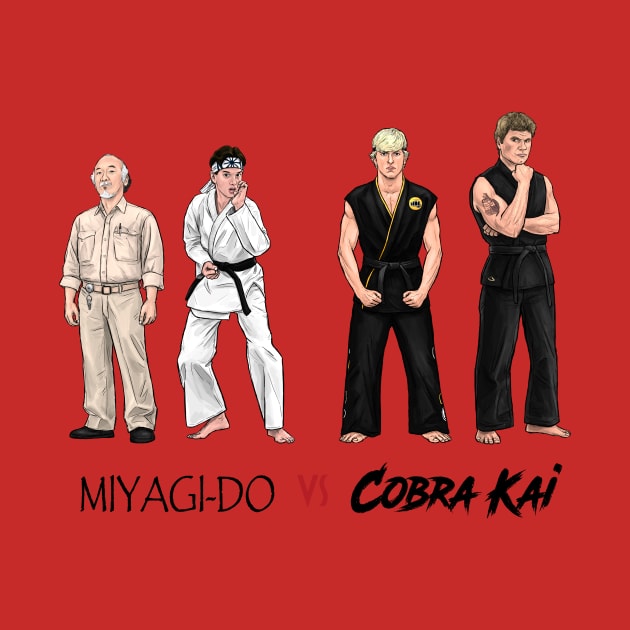 Miyagi-Do VS Cobra Kai by PreservedDragons