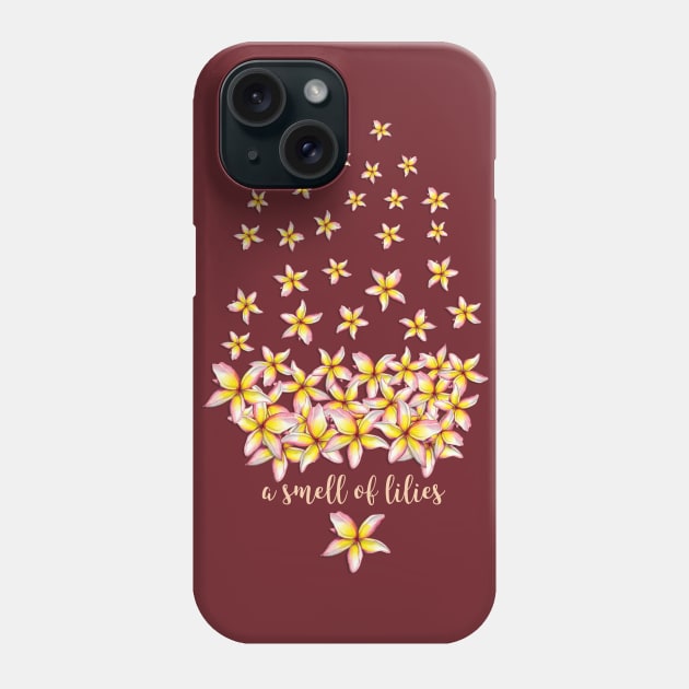 A Smell of Lilies Phone Case by Colette