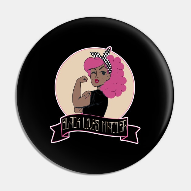 BLM1 Pin by Rockadeadly