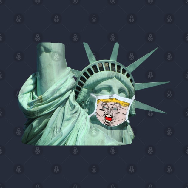 Statue Of Liberty 2020 Quarantined Funny Statue Of Liberty Gift Idea - Social Distancing by Redmart