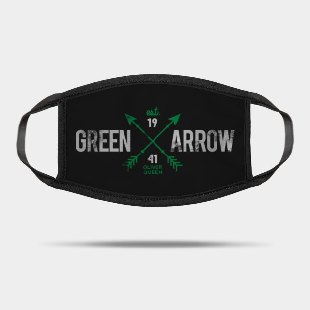 Green Arrow Oliver Queen Arrow Mask Teepublic