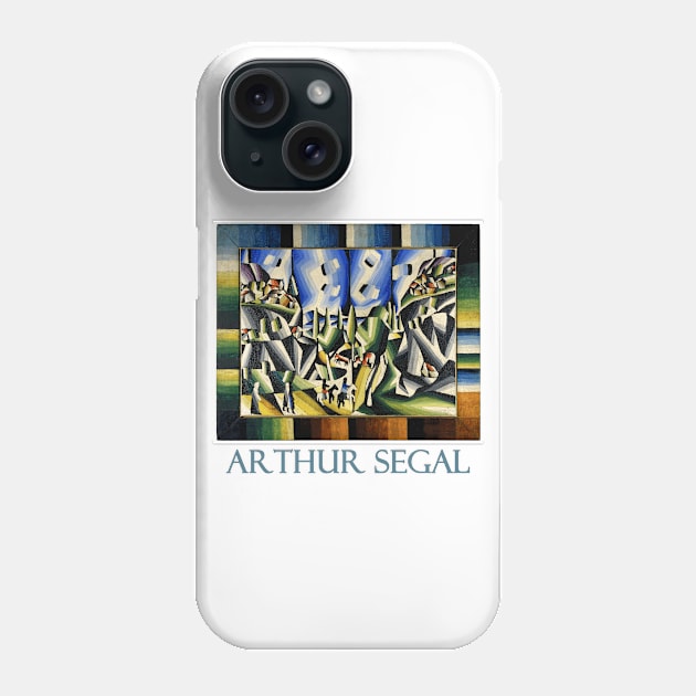 The Chase by Arthur Segal Phone Case by Naves