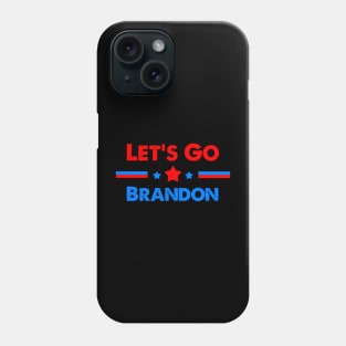 Let's Go Brandon-Political Meme of Funny American Reporting Phone Case