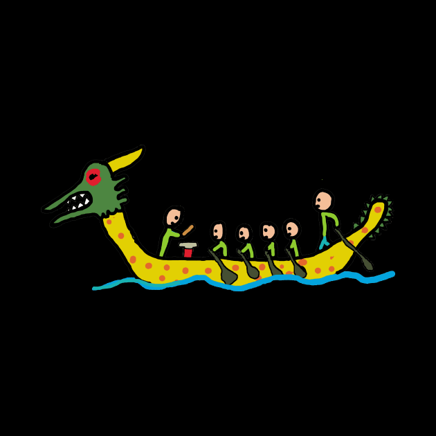 Dragon Boat Racing by Mark Ewbie