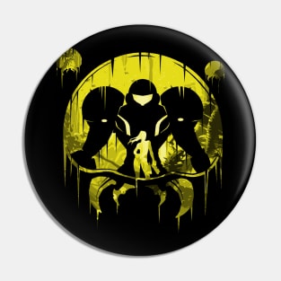 Galactic Bounty Hunter Yellow Pin