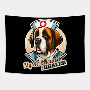 Doctor St. Bernard Tapestry