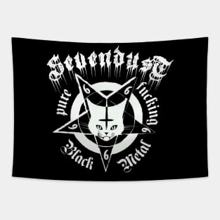 Cat metal sevendust Tapestry