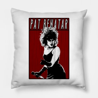 Vintage Retro Pat Benatar Pillow