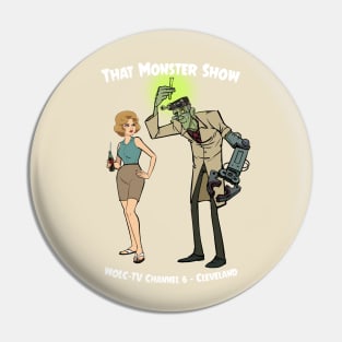 That Monster Show: Dr. Roger Rolfenstein & Barbara Sue Albee Pin