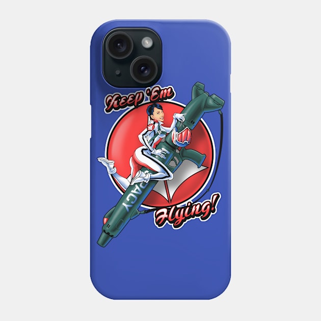 BORN TO FLY Phone Case by HELLJESTER