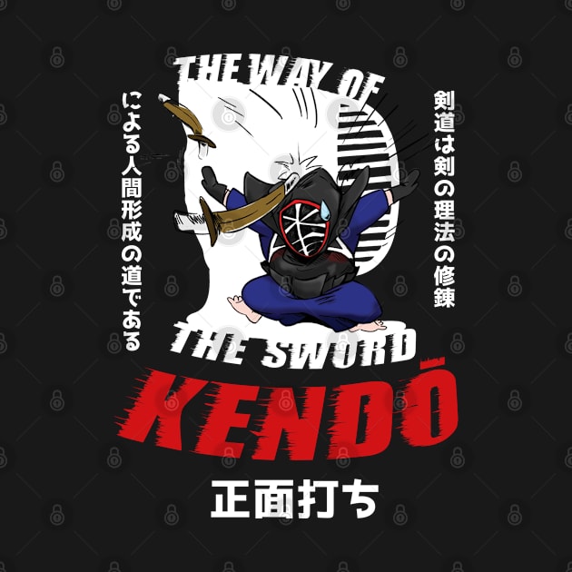 KENDO Collection: Sho-Men Uchi (Straight strike to the head) by KinshoTsuba