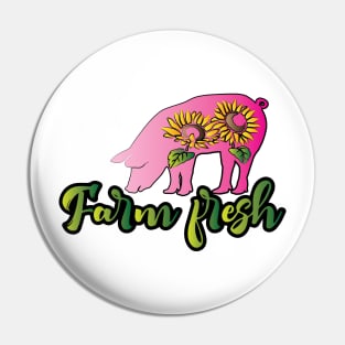 Farm Fresh Pig Pin