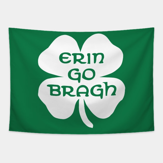 Erin Go Bragh Shamrock Tapestry by Stacks