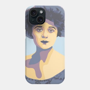 Billie Burke Portrait and Quote Phone Case