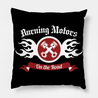Motorbike Squad Pillow