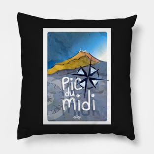 Pic du midi Pillow