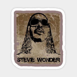 Vintage Stevie Wonder Magnet