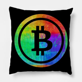 Bitcoin btc coin Crypto coin Crytopcurrency Pillow