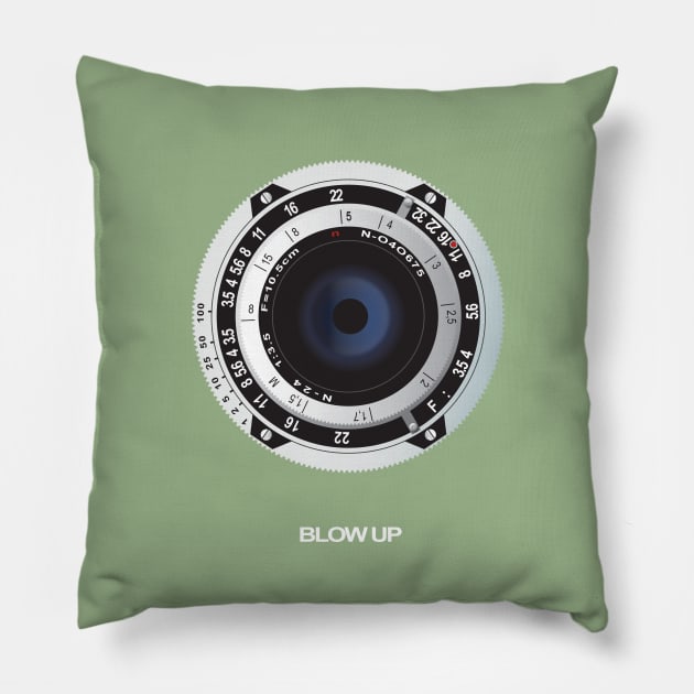 Blow Up - Alternative Movie Poster Pillow by MoviePosterBoy