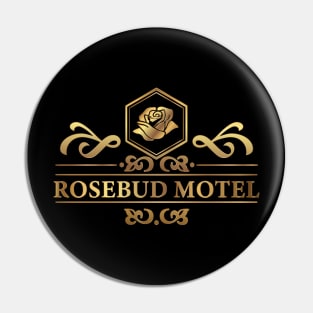 Golden Rosebud Motel Pin