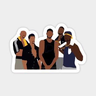 Indiana Pacers GQ Photoshoot Magnet