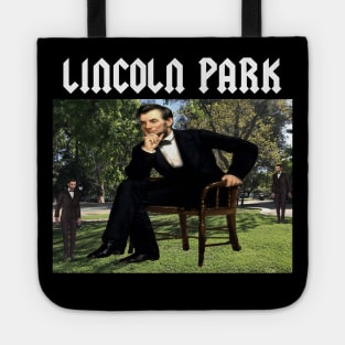 LINCOLN PARK Band Tee - Parody Off Brand Funny Boot Knock Off Meme Tote