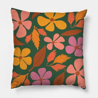 Autumn Flowers Pillow