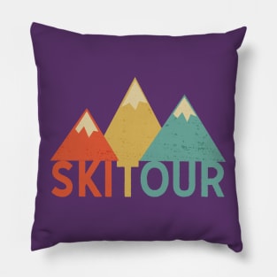 Skitour Vintage Pillow