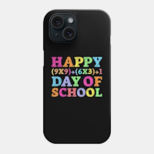 Math Formula 100 Days Of School Teacher 100Th Day Kids Phone Case