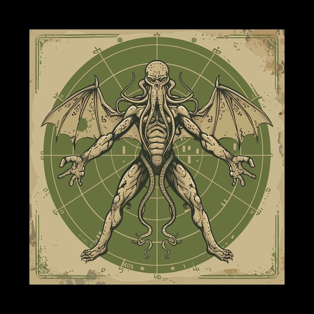 vitruvian cthulhu by rocknerd