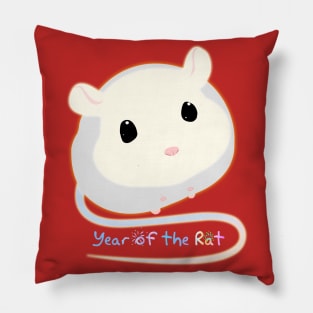 Year of  the Rat Pillow