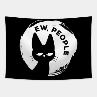 Funny Cat - Ew People Tapestry