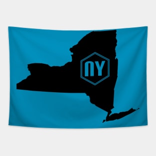 New York Homer (Black) Tapestry