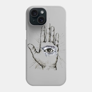 Hand with an Eye - 1 Phone Case