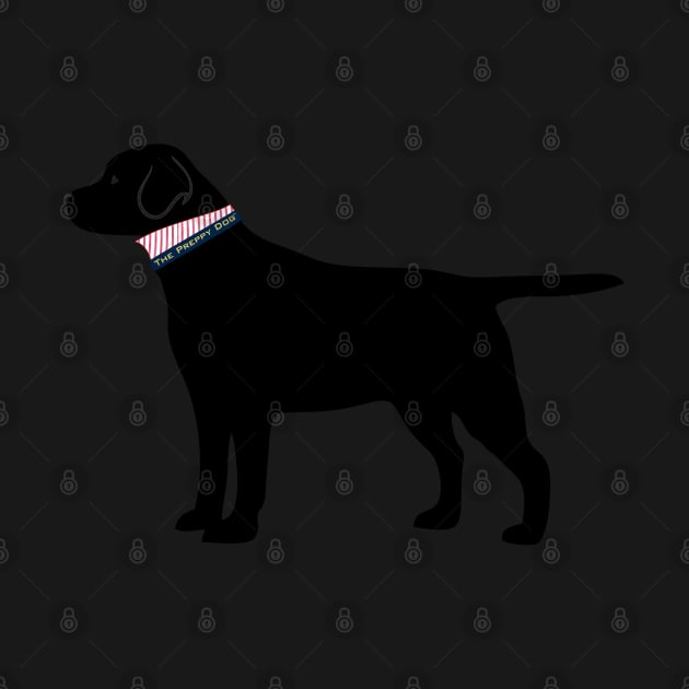 Black Lab Preppy Silhouette by emrdesigns