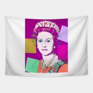 elizabeth pop art Tapestry