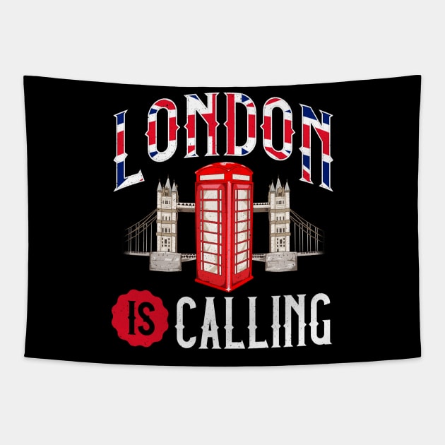 Awesome London Is Calling Skyline UK Tapestry by theperfectpresents
