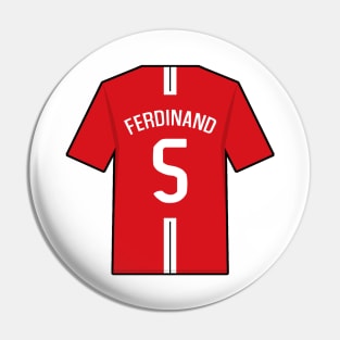 Rio Ferdinand 2007/08 Jersey Pin