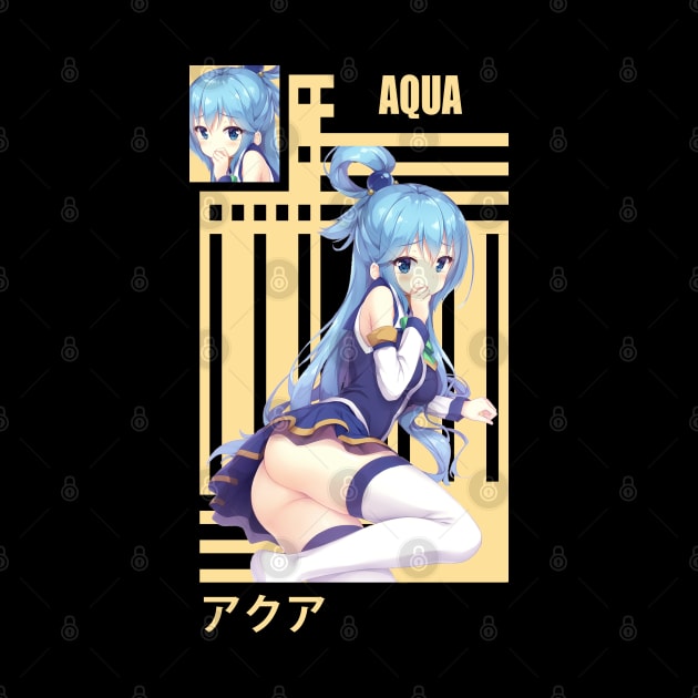 aqua konosuba by ANIME FANS