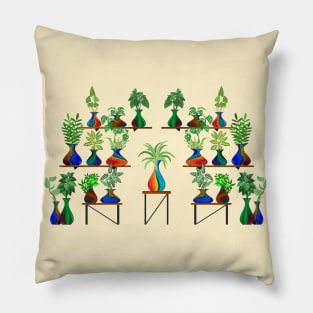 plants & pots III Pillow