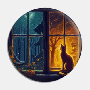 A window to two worlds Pin