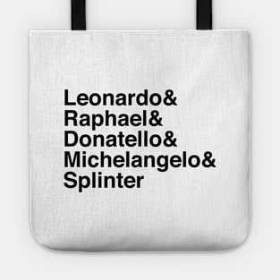 Helvetica Turtles Tote