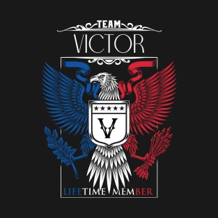 Team Victor Lifetime Member, Victor Name, Victor Middle Name T-Shirt