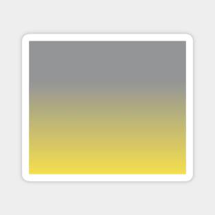 Ombre | Gradient Colors | Gray and Yellow | Color Trends | Fashion Colors | Magnet