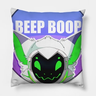 Beep boop Pillow