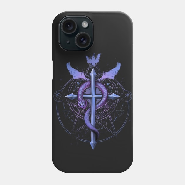 Student of Alchemy Violet Phone Case by alemaglia