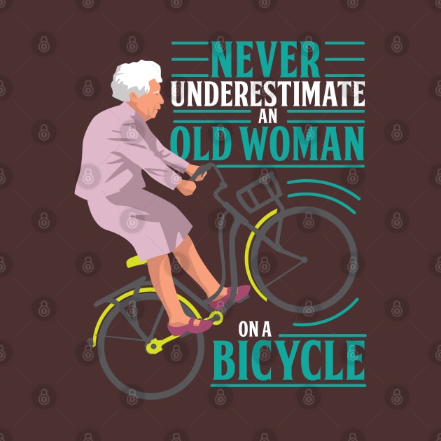 Never Underestimate An Old Woman On a Bicycle by andantino