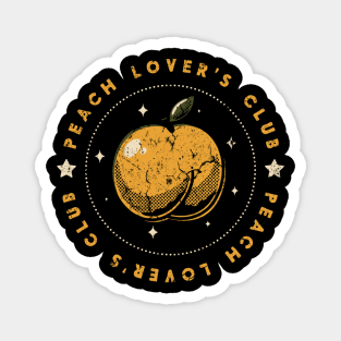 Peach Lover Magnet